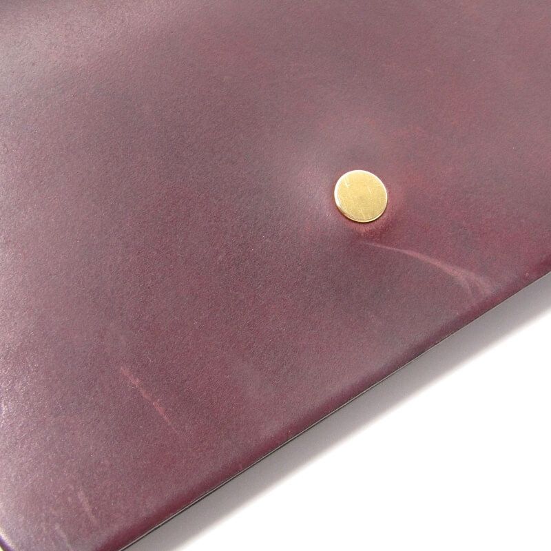 forme hand wallet コードバン バーガンディ ハンドウォレット forme フォルメ ミニ財布 flp-21 コードバン Hand Wallet