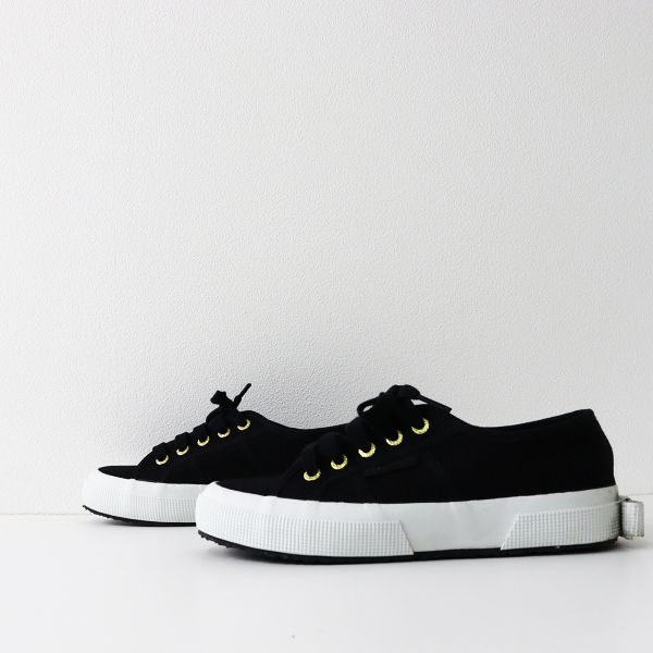 SUPERGA スペルガ × LOVE BY e.m.別注 S7111BW バックリボンスニーカー