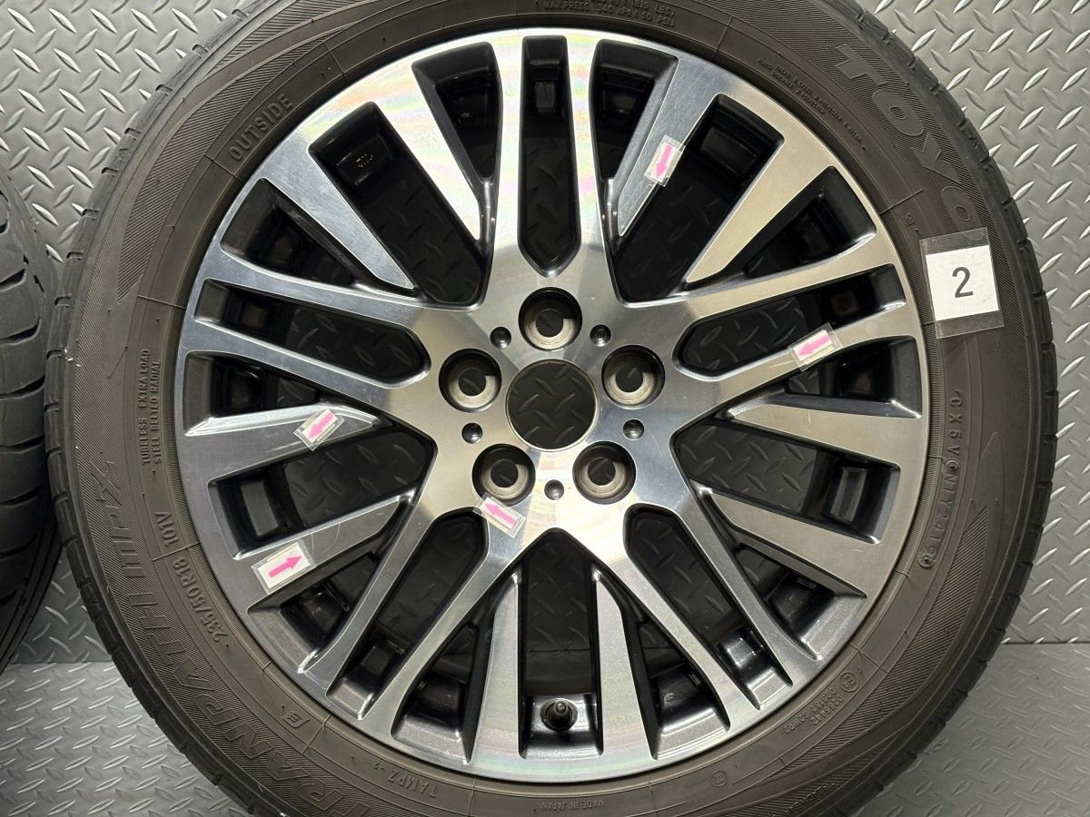 ヒロ☆◇トヨタ 30系 アルファード純正ホイール18インチ2本➁ ヒロ☆