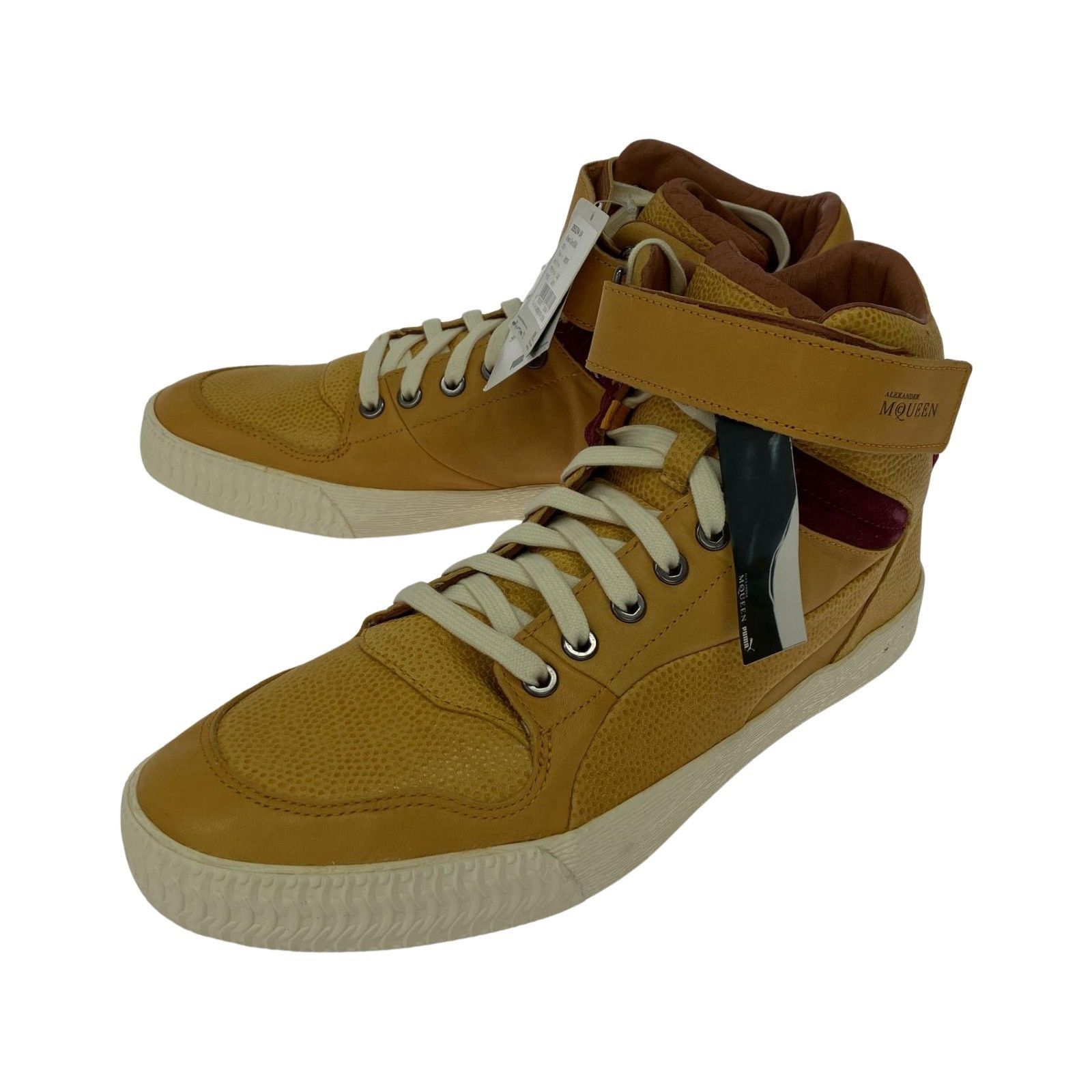 Alexander McQUEEN PUMA ハイカットスニーカー 35529404 28cm - メルカリ