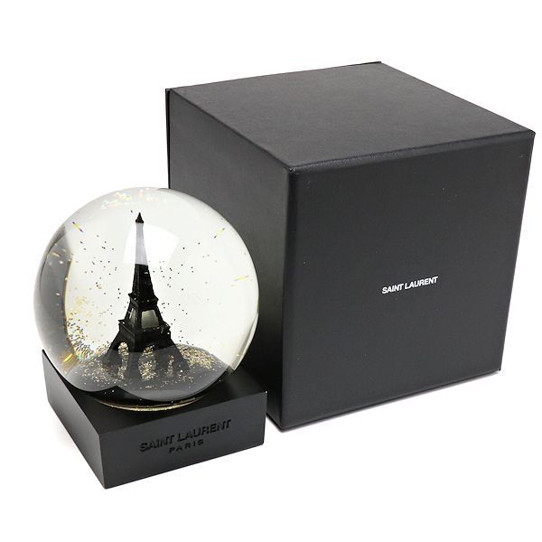 サンローラン スノードーム エッフェル塔 オブジェ 置物 インテリア