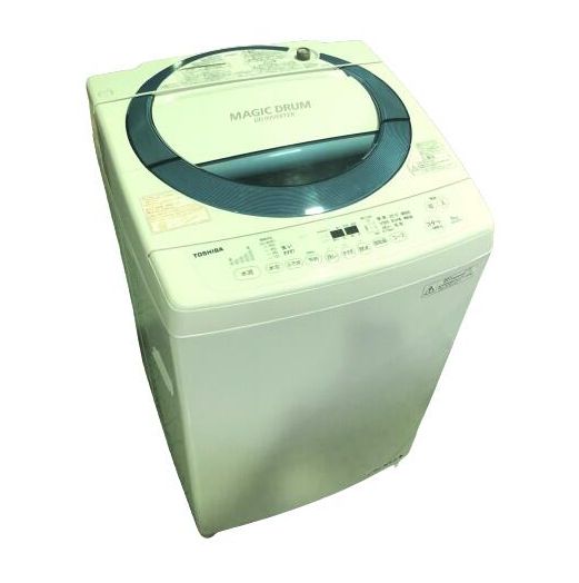 8127【中古】東芝 8kg 全自動洗濯機 AW-D835 2017年製 TOSHIBA【洗濯機】 - メルカリ