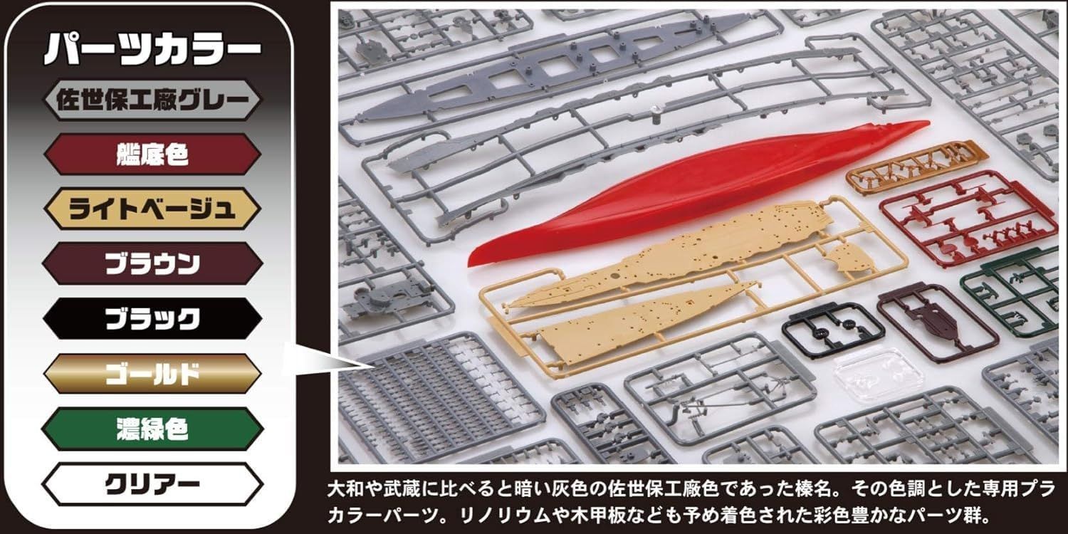 在庫処分】フジミ模型 1/700 艦NEXTシリーズ No.15 日本海軍戦艦