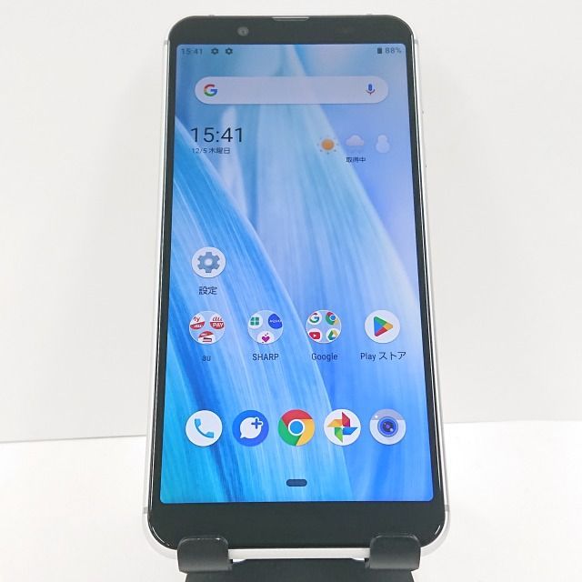 AQUOS sense3 basic SHV48 au シルバー 送料無料 本体 c08939