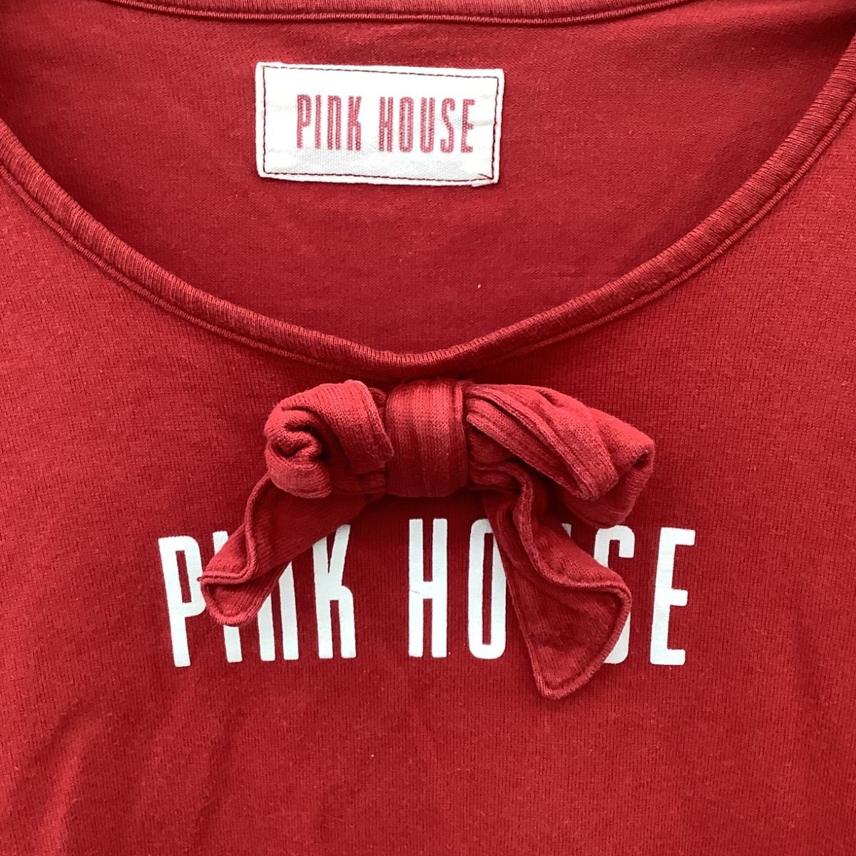 PINK HOUSE ピンクハウス レディース カットソー リボン SIZE S