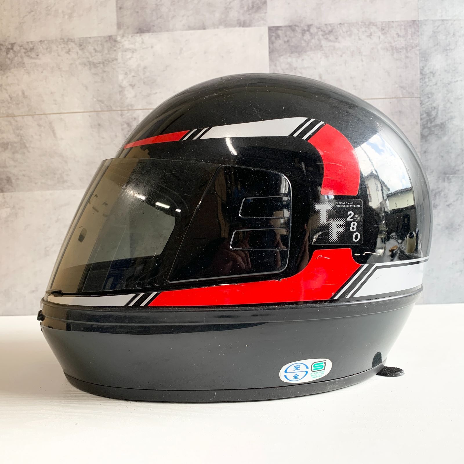 SHOEI フルフェイスヘルメット C種 TF-280 L59-60cm ブラック バイク