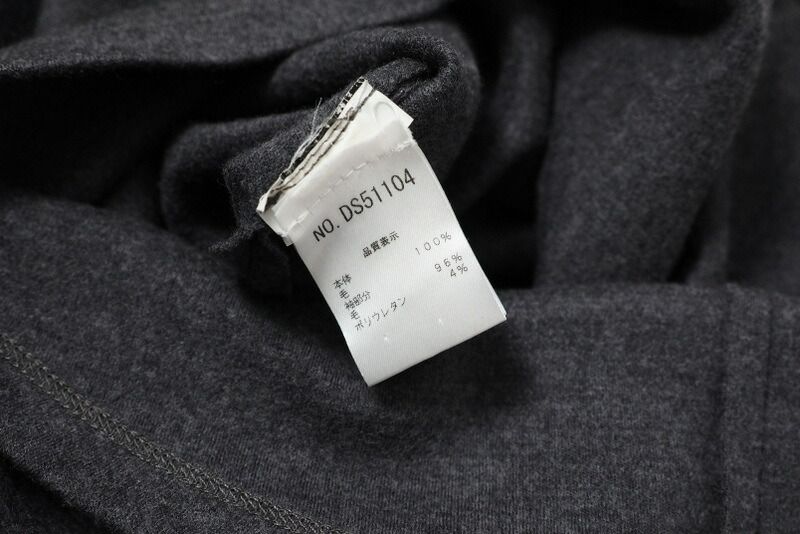 Brunello Cucinelli ブルネロクチネリ ワンピース サイズXS アシンメトリー ウール 無地 イタリア製 ブランド古着 GP 4685