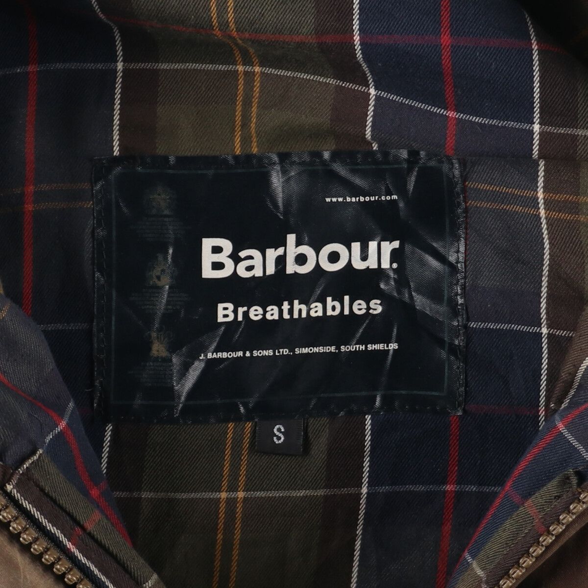 古着 バブアー Barbour BREATHABLE ワックスコットン オイルド