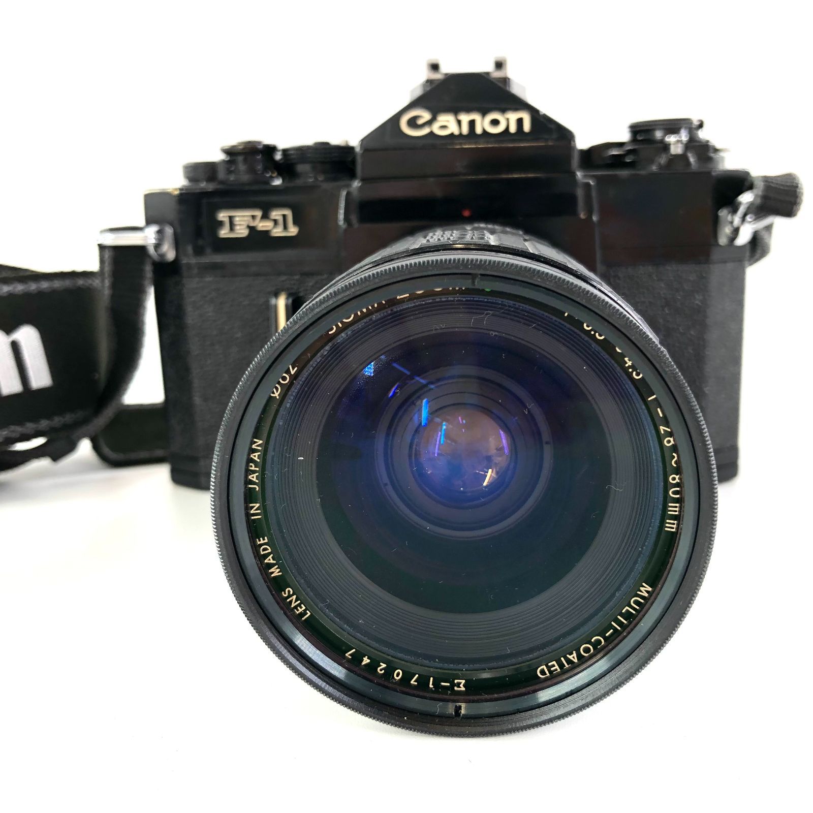 CANON キャノン F-1 フィルムカメラ ブラック レンズ SIGMA ZOOM 1:3.5