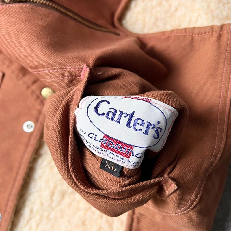 60s CARTER\u0027S ボア ライナー コットン ダック ベスト XL &frasl; 60年代