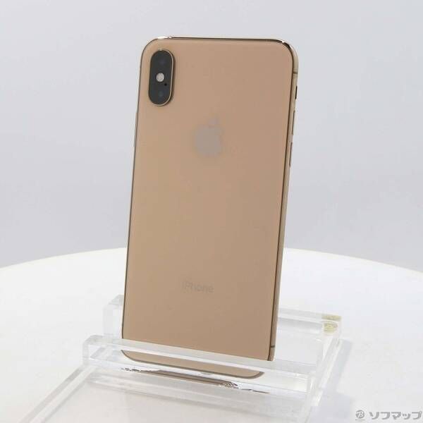中古品〕 iPhoneXS 64GB ゴールド MTAY2J／A SIMフリー【348】 スマホ