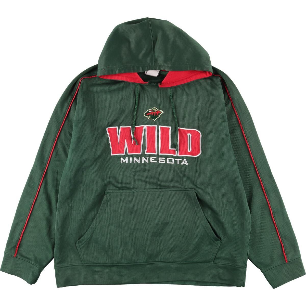 古着 NHL MINNESOTA WILD ミネソタワイルド スウェットプルオーバー