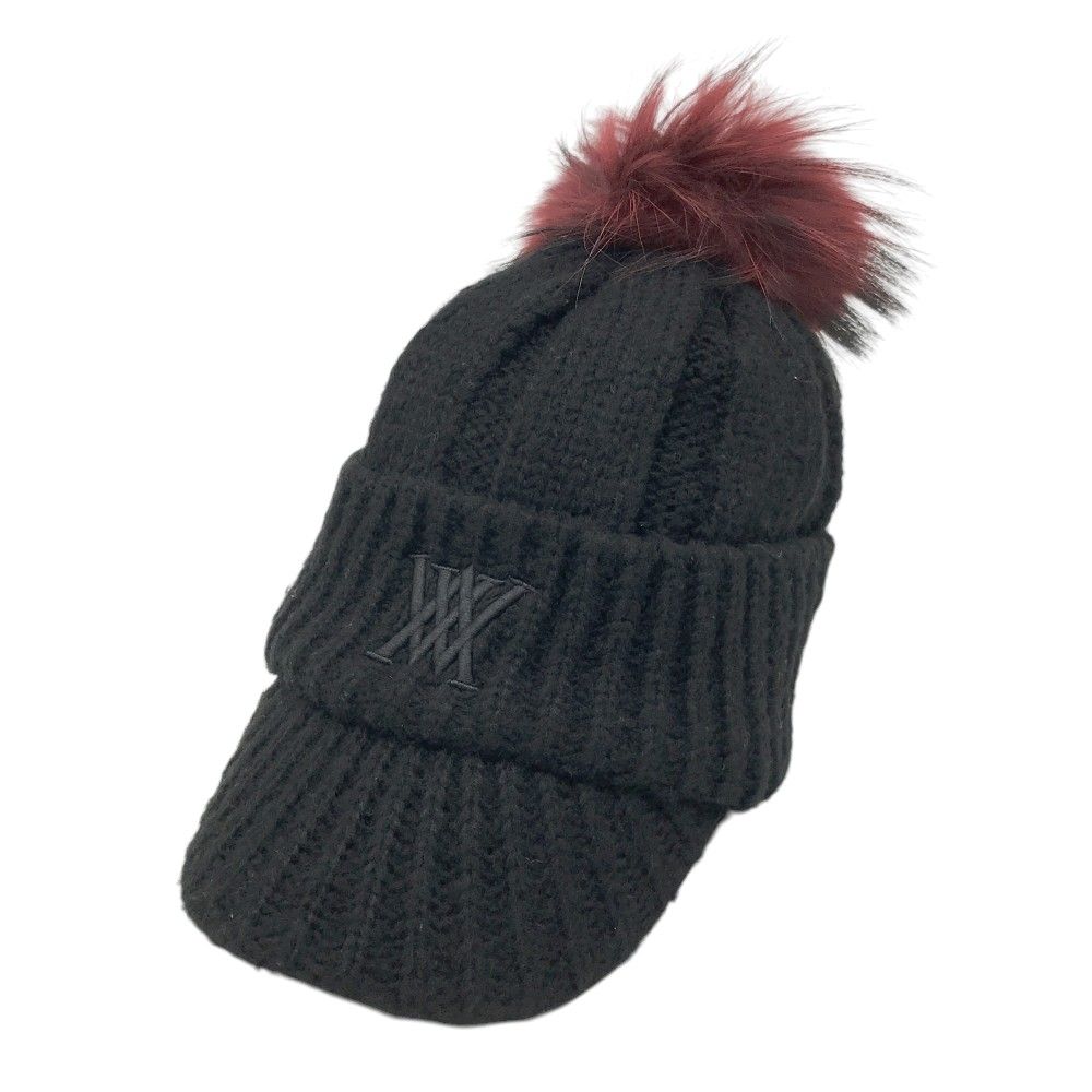 ANEW GOLF アニューゴルフ ニットキャップ ブラック系 FREE [240101448585] ゴルフウェア ストスト