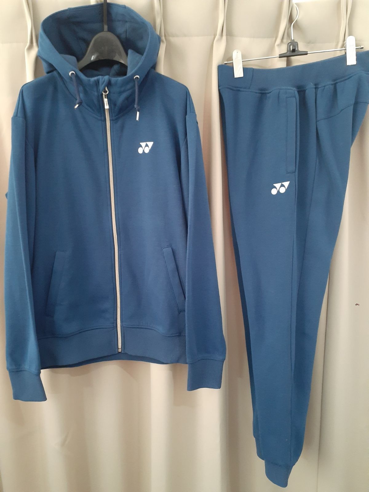 YONEX ヨネックス スウェット ジップパーカー パンツ 上下 セットアップ ネイビー M
