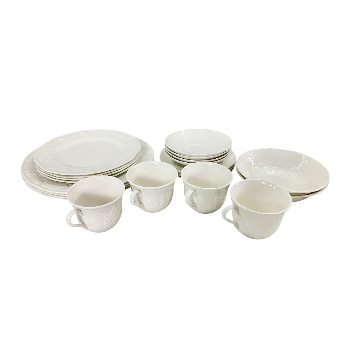 WEDGWOOD ストロベリー-バイン カップ-ソーサー プレート 等 22点セット ウェッジウッド W9887474