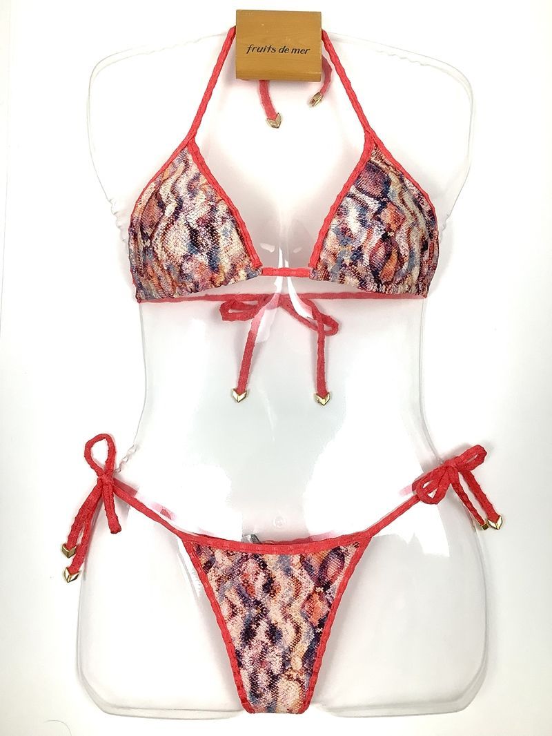 リバーシブル アナコンダリバーTバック レディース 水着 ブラジリアン ビキニ