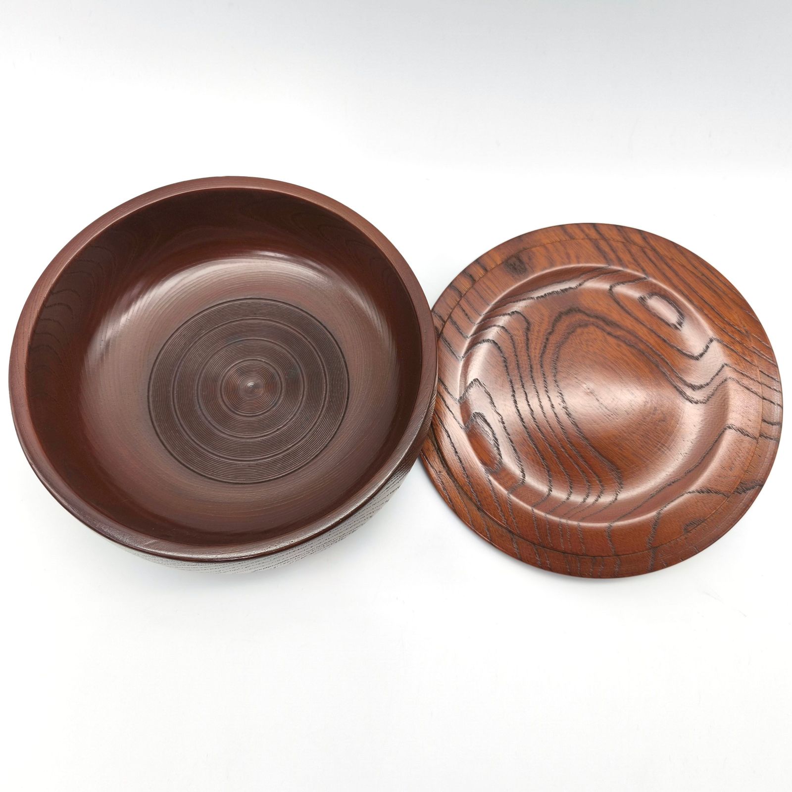 【未使用】木製容器けやき欅茶びつ　菓子器　煎茶道具 Amazon.co.jp: 天然木 本けやき けやき 木製 盆 茶道具 菓子器