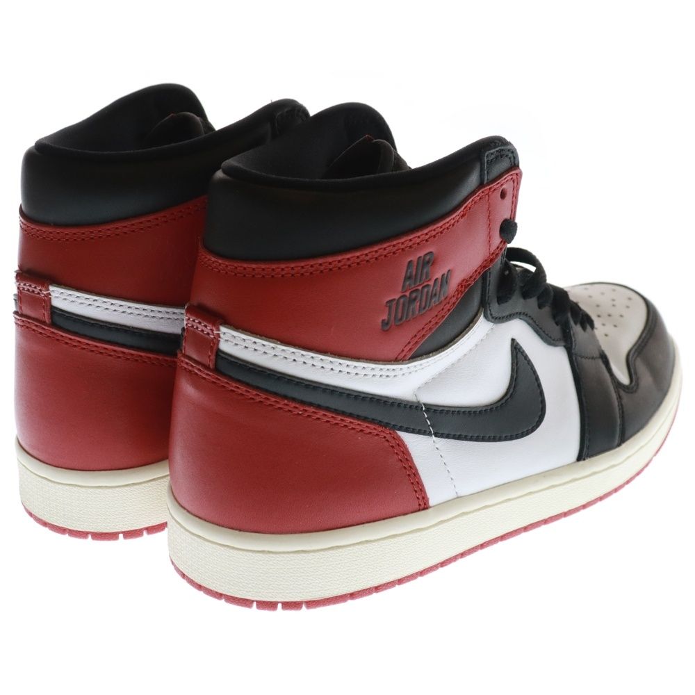 AIR JORDAN 1 HIGH OG BlackToe つま黒 27cm Nike Air Jordan 1 Retro High OG “Black Toe Reimagined”が国内