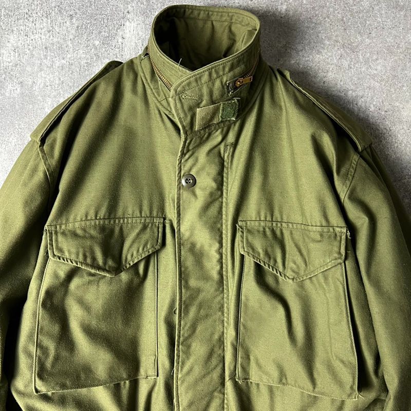 オリーブグリーン ミリタリージャケット FUJITO ミリタリージャケット