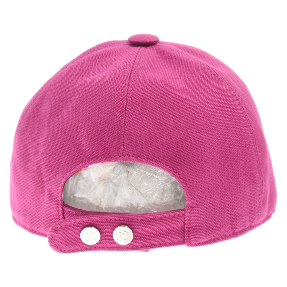 CHANEL ホワイト ピンク キャップ s-l400.jpg