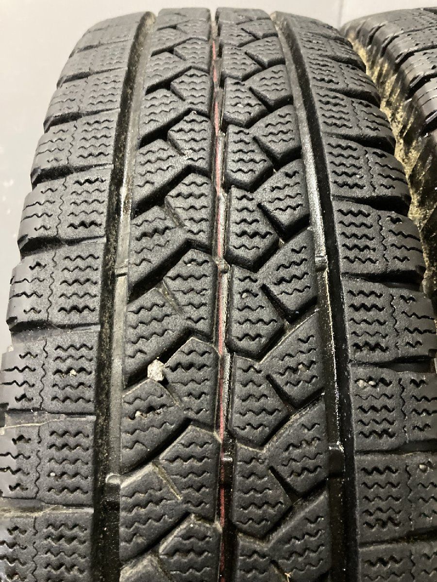 BS BRIDGESTONE BLIZZAK VL1 195/80R15 107/105L LT 15インチ スタッドレス 4本 19年製 バリ溝 ハイエース キャラバン等　(KTO030)