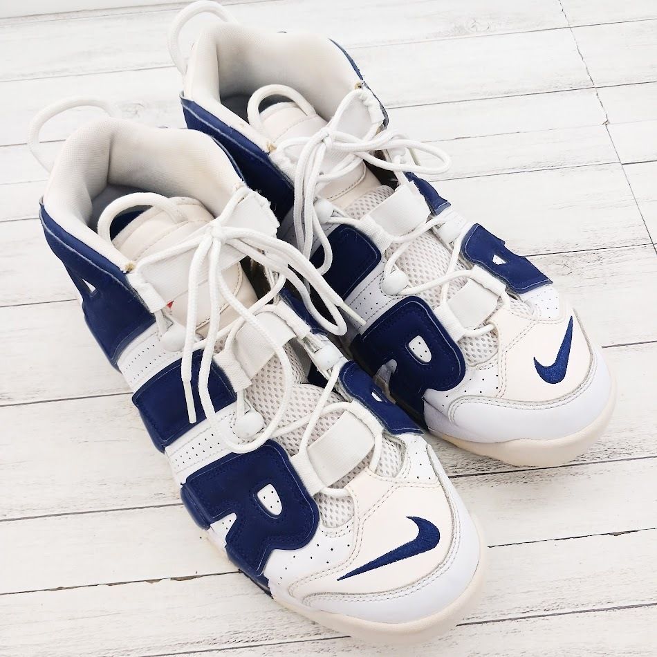 NIKE ナイキ AIR MORE UPTEMPO 96 エア モアアップテンポ モアテン 921948-101 US12 30cm 青系 - メルカリ