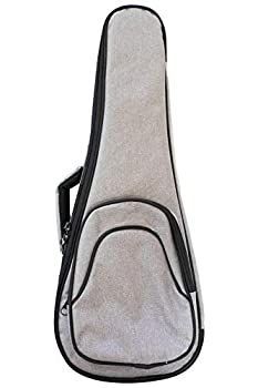 【中古】 【KIWAYA】 KUB-C GRY コンサートウクレレ用 ソフトケース グレー ショルダー付 ロングネック対応