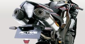 【新品・2営業日で発送】Active ACTIVE／1153037 フェンダーレスKIT BLK LED ナンバー灯付 YZF-R1 04-08