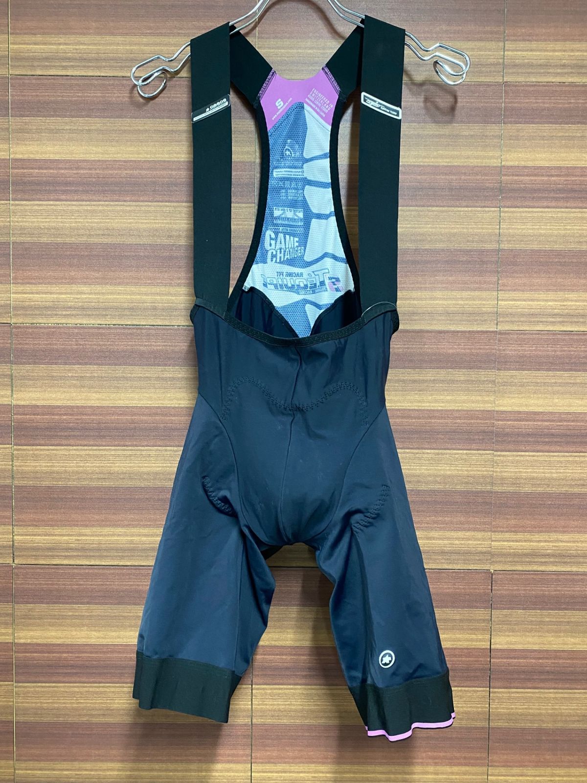 ID019 アソス assos ST.EQUIPE ビブショーツ 黒 S パッドスレ