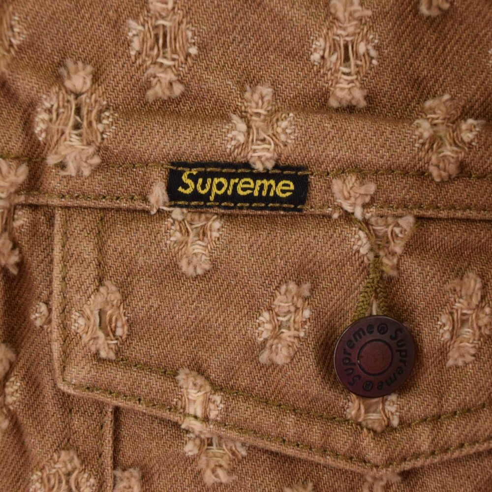 SUPREME (シュプリーム) 20SS Hole Punch Denim Trucker Jacket ホール  