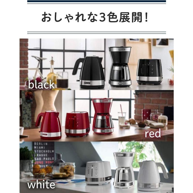 赤字超特価 デロンギ(DeLonghi) ドリップコーヒーメーカー ホワイト