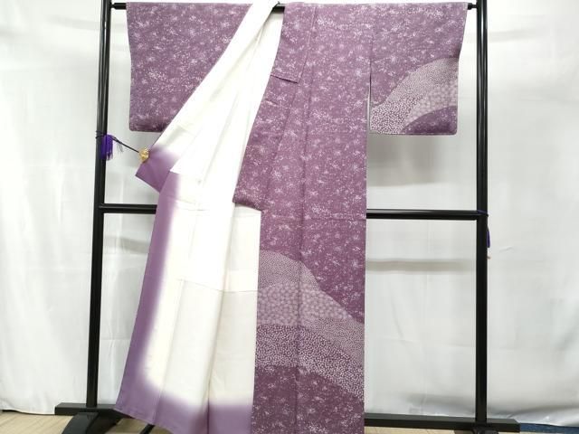 平和屋着物○訪問着 総絞り 幾何学文様 金糸 正絹 逸品 AAAX8335ck