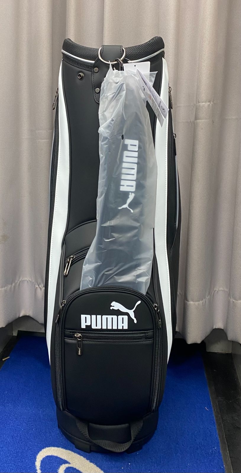 Cb【新品未使用品】PUMA プーマ ベーシック プーマ キャディーバッグ