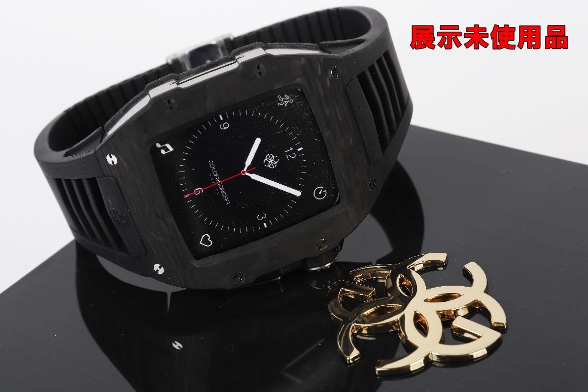 ☆GOLDEN CONCEPT☆ アップルウォッチケースRSC44 BLACK ゴールデン