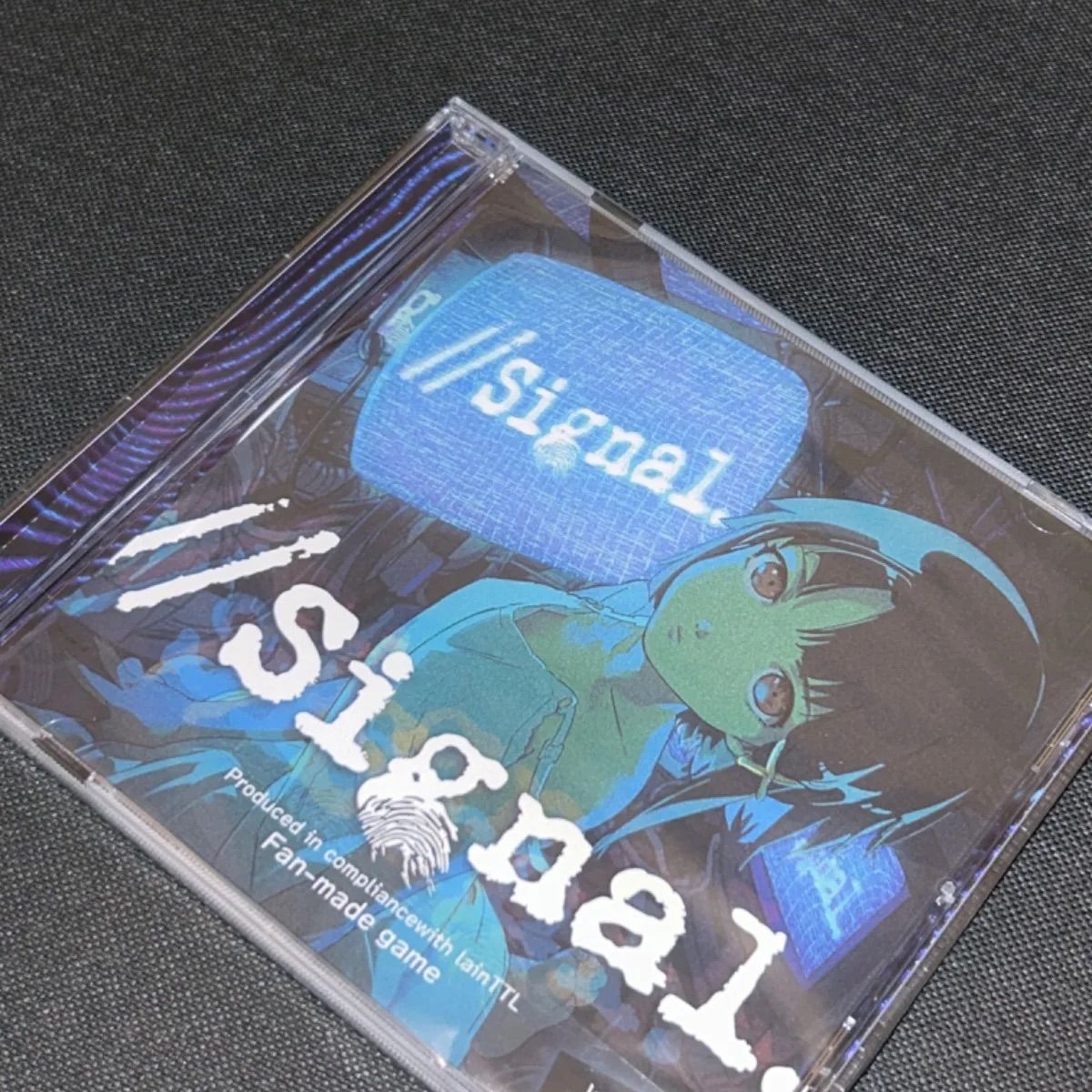 未開封 serial experiments lain ゲーム //signal CD-R】serial experiments lain 二次創作ゲーム『//signal