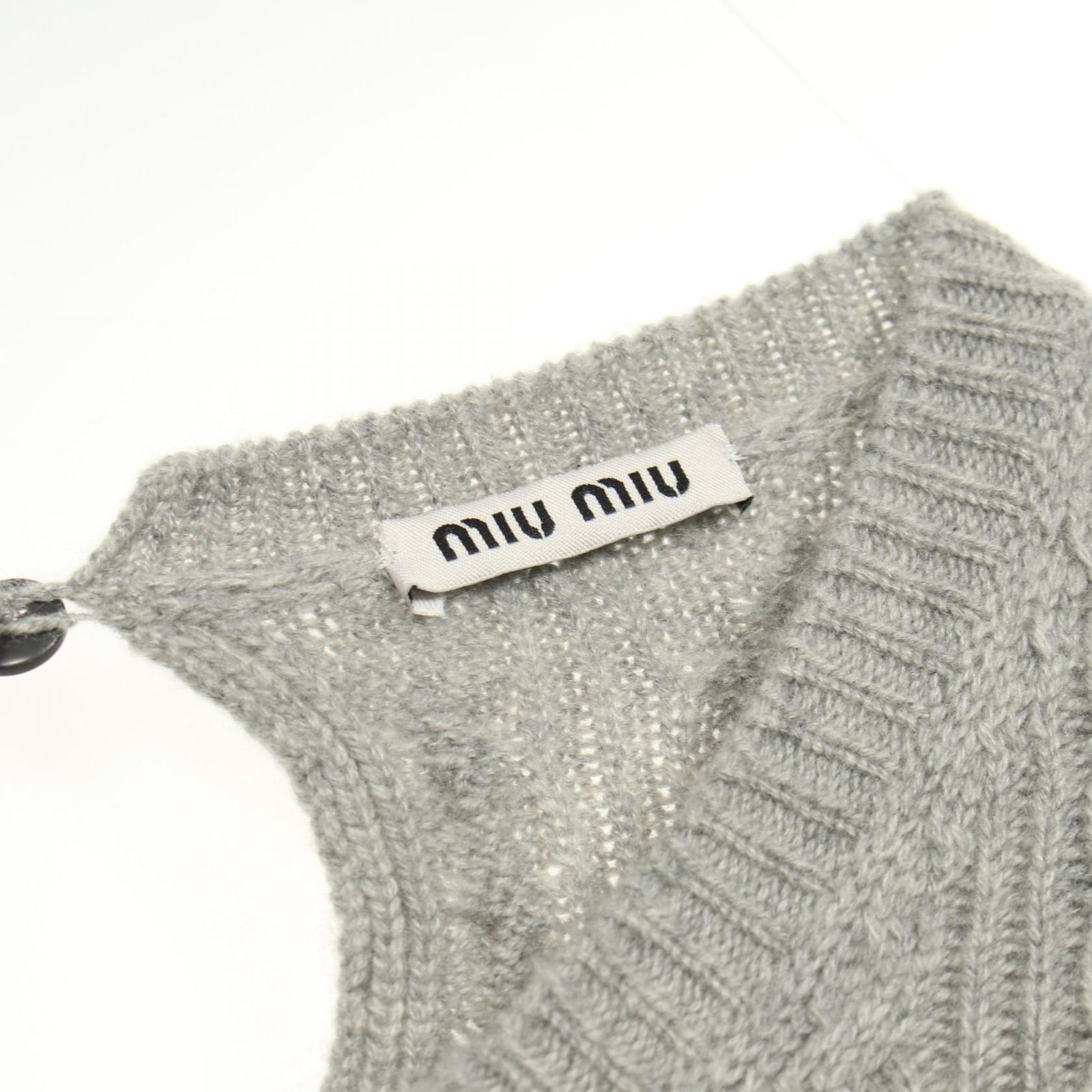 MIU MIU - miu miu  ニット　♡美品♡ ✳️人気新作 新品 Miu Miuミュウミュウ ニット - メルカリ