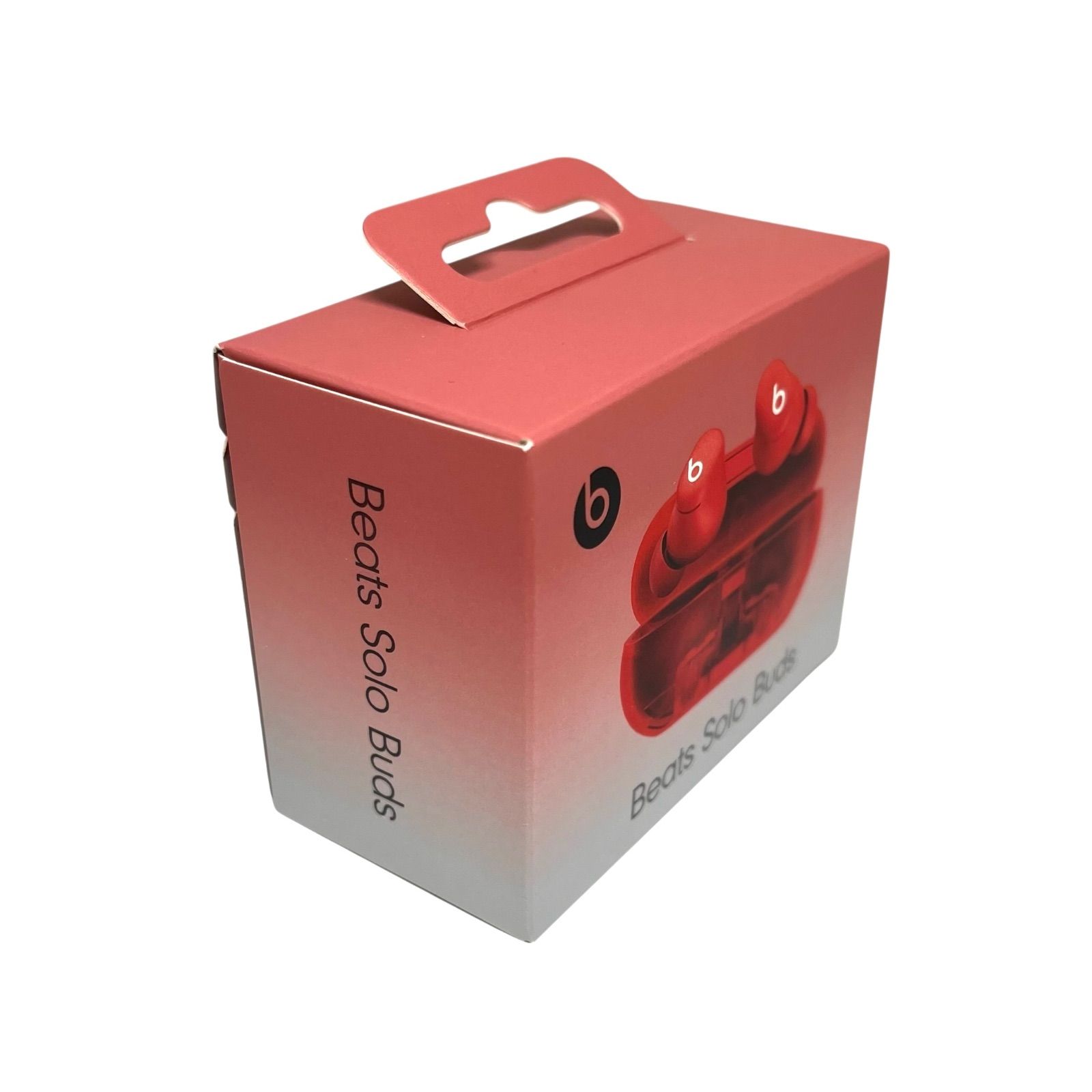 中古品〕 Beats Solo Buds トランスペアレントレッド MUW03PA／A【305