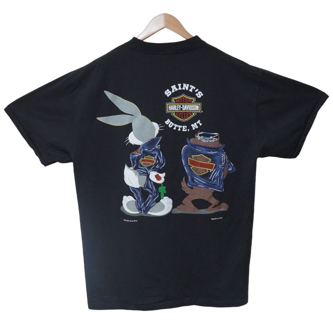 ハーレーダビッドソン×ルーニーテューンズ　コラボ　XL ハーレーダビッドソン ルーニー・テューンズ Tシャツ XLサイズ