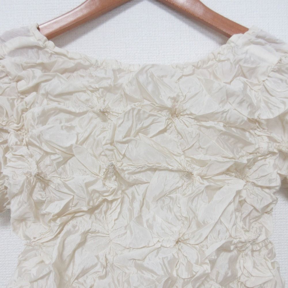 美品 JOSE MOON ジョゼムーン ARIMATSUSHIBORI 2WAY TOPS GROSSY