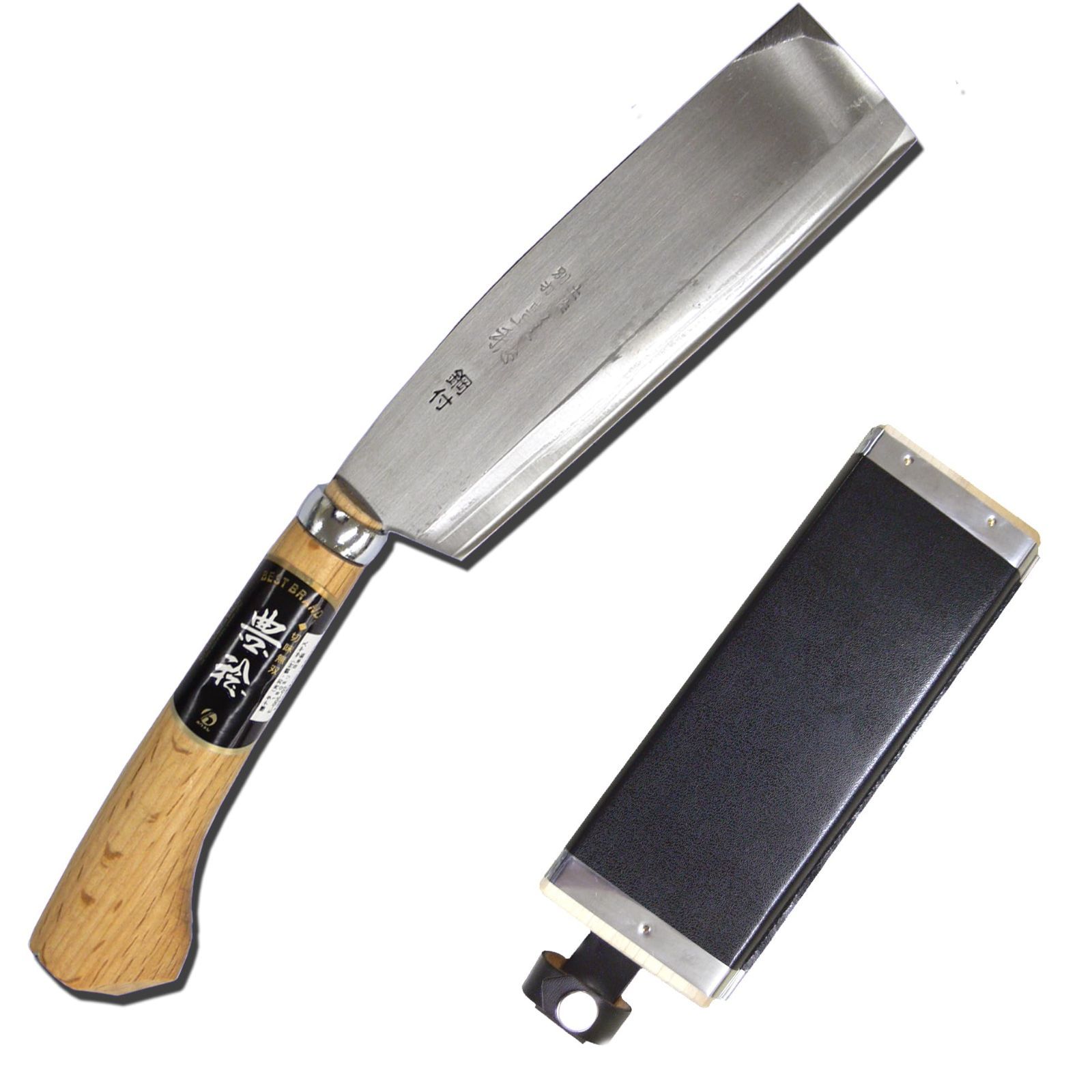ホウネンミヤワキ 豊稔 安来鋼付 片刃 腰鉈 180mm E-005-02 鉈 ナタ 枝打ち キャンプ用品 動画あり