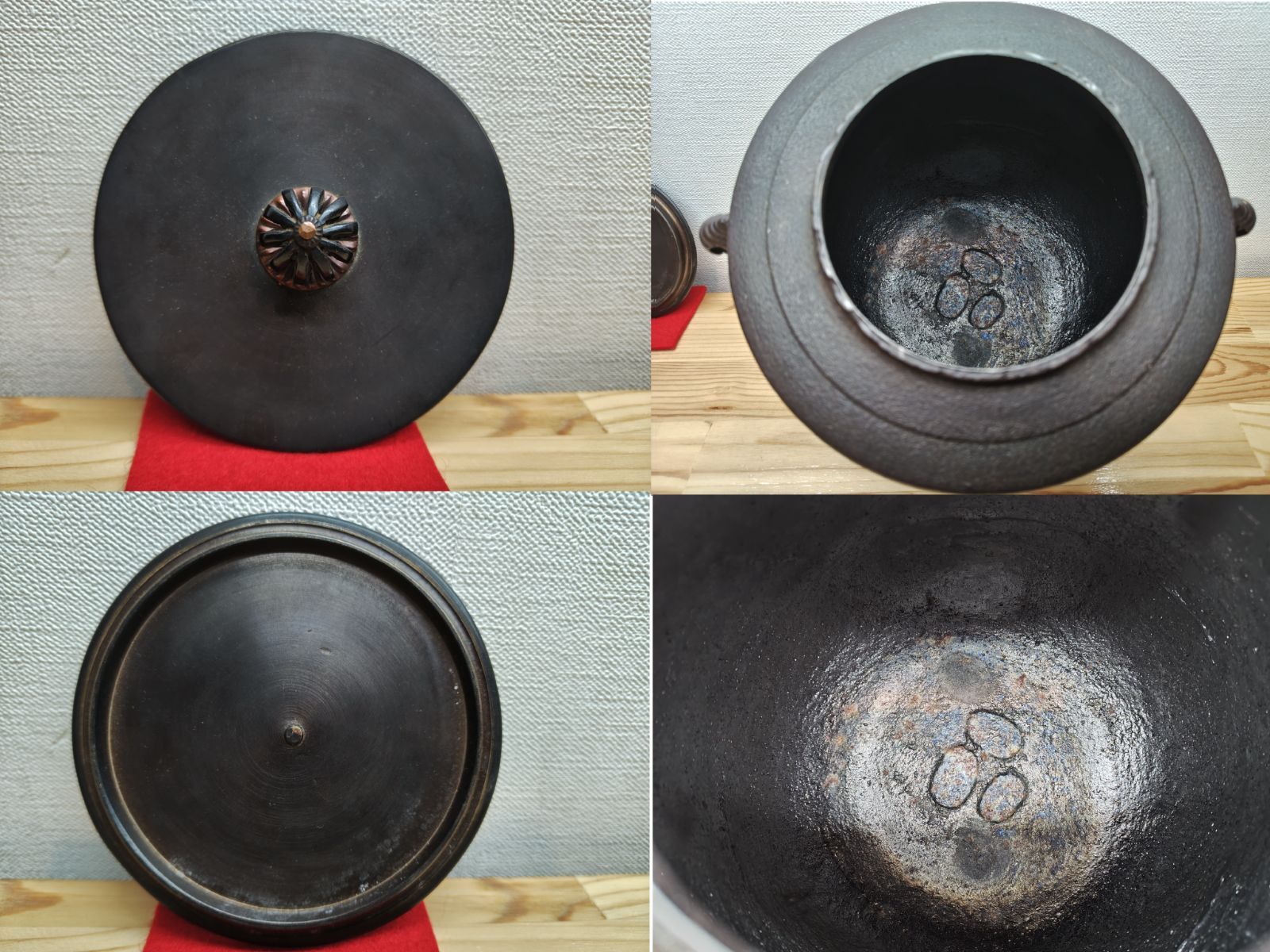 送料込【逢絢亭】茶道具 釜 筒釜 糸目模様 釜師 高橋敬典 共箱入り 逢絢亭】茶道具 釜 筒釜 糸目模様 釜師 高橋敬典 共箱入り 逢