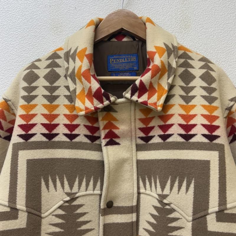 【美品】90s USA製　ダイワ精工期　ペンドルトン　ウールジャケット　総柄 古着 90s USA製 Pendleton 「High Grade Western Wear