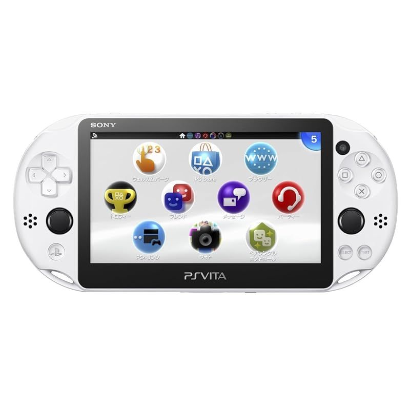 PlayStation Vita Wi-Fiモデル グレイシャー・ホワイト(PCH-2000ZA22) 0
