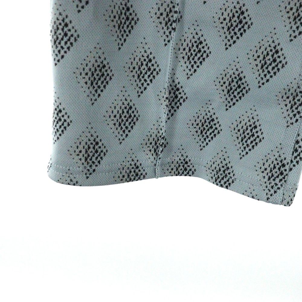 Needles ニードルス パピヨン刺繍 総柄 ストレートパンツ QV318 グレー DECORATOM_COM_BR