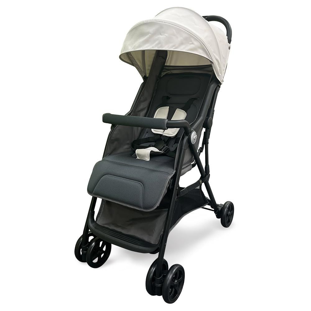 ベビーカー ブラック 5点式シートベルト ブラックベビーカー 5点式シートベルト