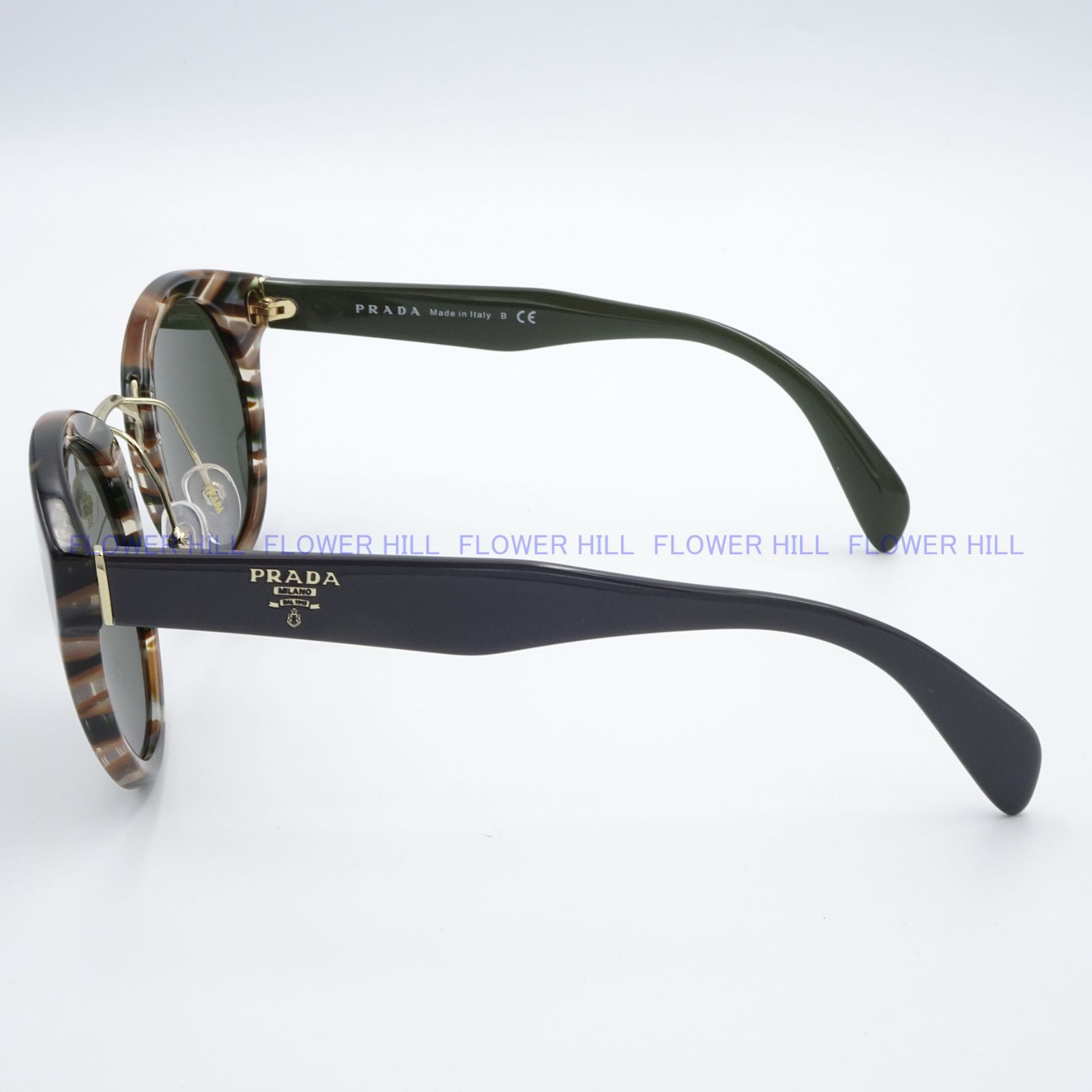 PRADA プラダ 高級サングラス SPR05T VAO-4J1 ラウンド マルチ