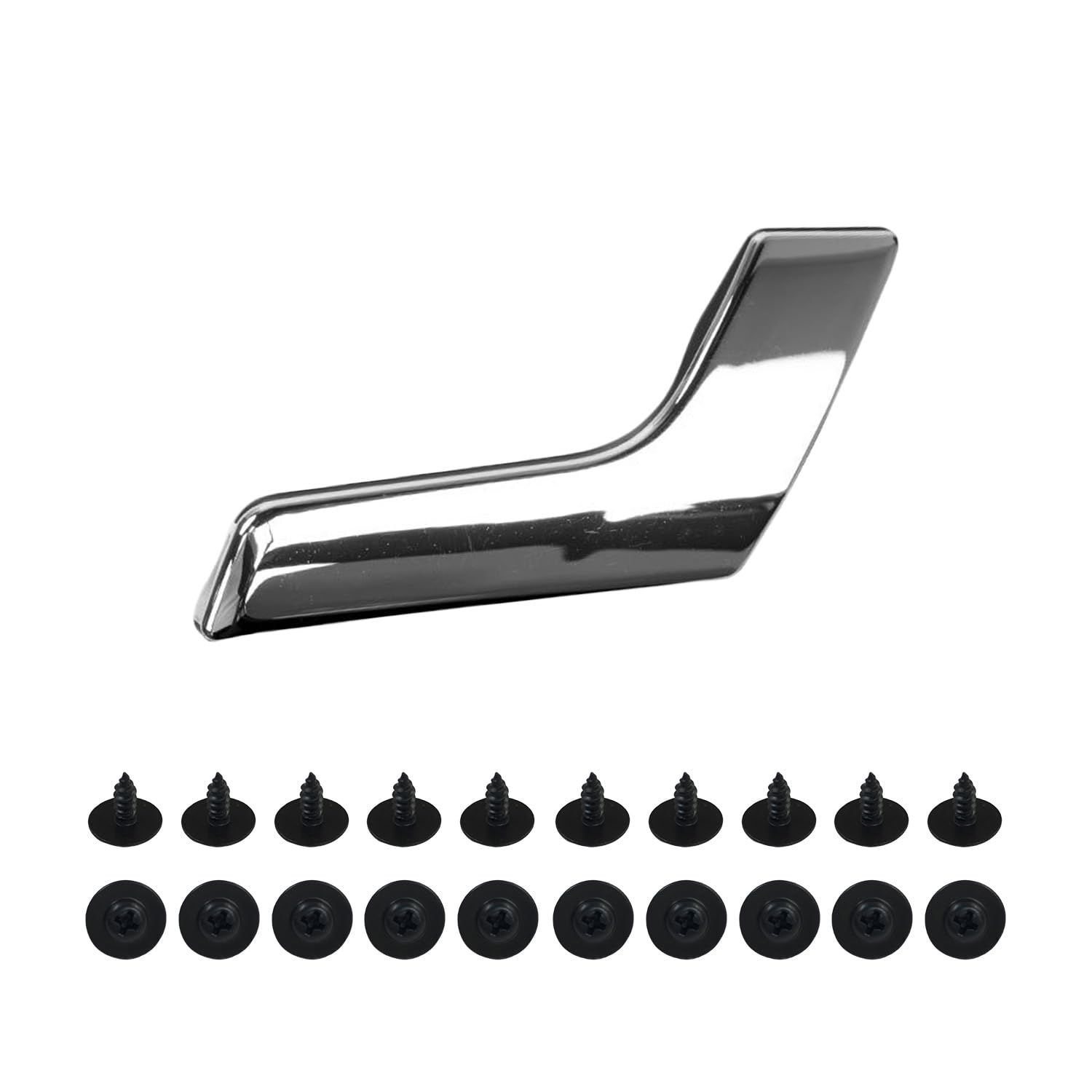 Archnote インサイド ドア ハンドル インナー リペア キット ノブ 汎用 ベンツ W204 X204 C200 修理 交換 部品 車内 右側 メッキ [メッキ]