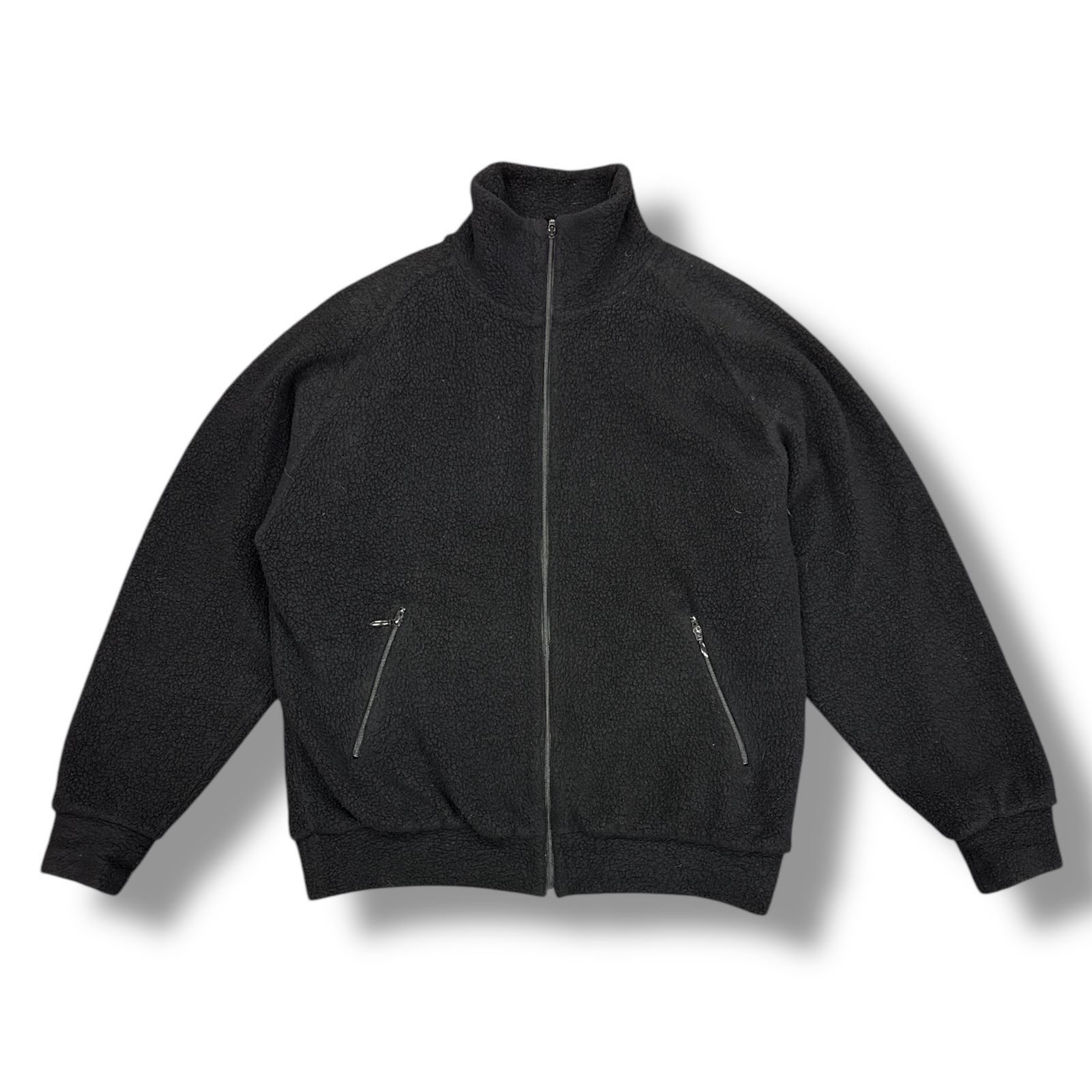 COMOLI 21AW ウール フリース ジップアップ ジャケット ブルゾン U03 