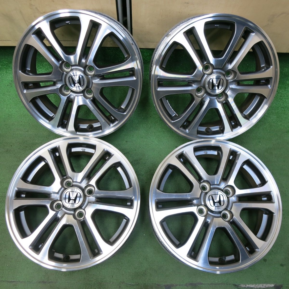 [送料無料] 4本価格ホンダ N-BOX 純正 ホイール 14インチ 14×4.5J Nボックス PCD100/4H5021007SYホ