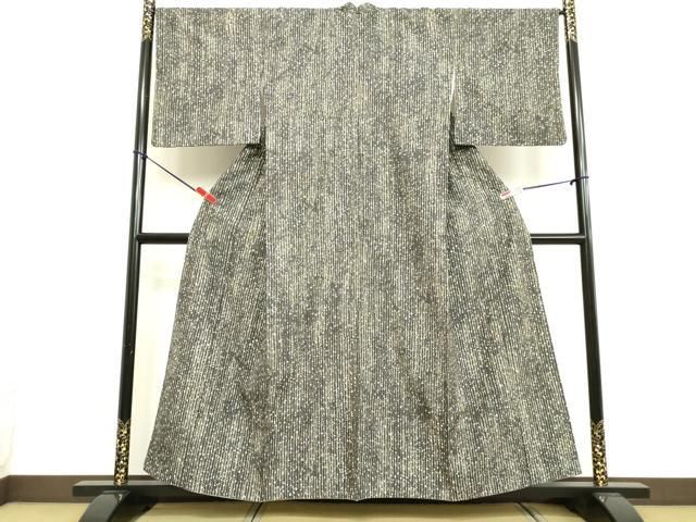 新品 夏単衣 格子 西陣先染め 夏着物“お洒落自慢”仕付け糸付 小紋 5724 新品 夏単衣 格子 西陣先染め 夏着物“お洒落自慢”仕付け糸付 小紋 5724